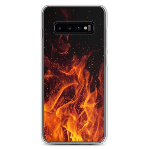 Samsung Galaxy S10+ On Fire Samsung Case by Design Express
