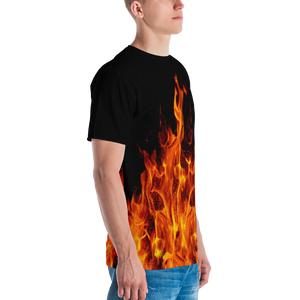 On Fire Men's T-shirt by Design Express