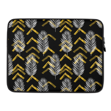 15 in Tropical Leaves Pattern Laptop Sleeve by Design Express