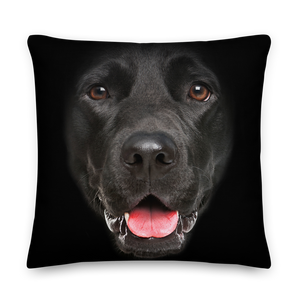22×22 Labrador Dog Premium Pillow by Design Express