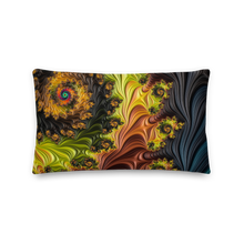 Colourful Fractals Rectangle Premium Pillow by Design Express