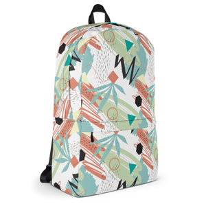 Mix Geometrical Pattern 03 Backpack by Design Express