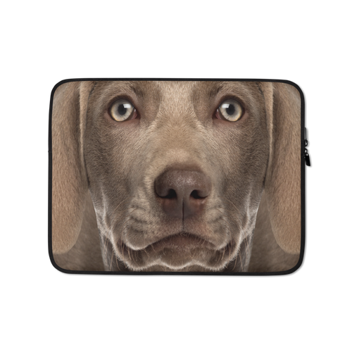 13 in Weimaraner Dog Laptop Sleeve by Design Express