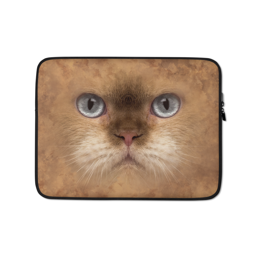 13 in British Cat Laptop Sleeve by Design Express