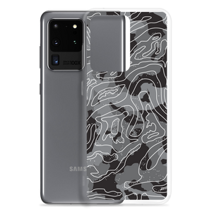 Grey Black Camoline Samsung Case by Design Express