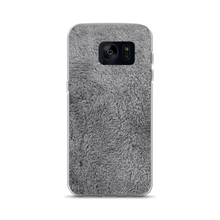 Samsung Galaxy S7 Soft Grey Fur Print Samsung Case by Design Express