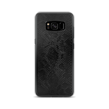 Samsung Galaxy S8 Black Snake Skin Samsung Case by Design Express