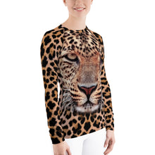 Leopard "All Over Animal" Women's Rash Guard by Design Express