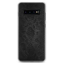 Samsung Galaxy S10+ Black Snake Skin Samsung Case by Design Express