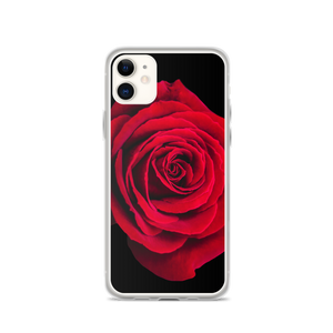 iPhone 11 Charming Red Rose iPhone Case by Design Express