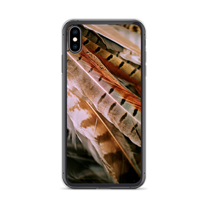 iPhone XS Max Pheasant Feathers iPhone Case by Design Express