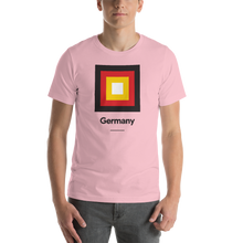 Pink / S Germany "Frame" Unisex T-Shirt by Design Express