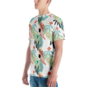 Mix Geometrical Pattern 03 Men's T-shirt by Design Express