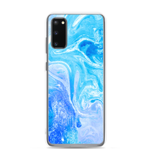 Samsung Galaxy S20 Blue Watercolor Marble Samsung Case by Design Express