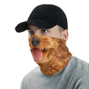 Poodle Dog Neck Gaiter Masks by Design Express