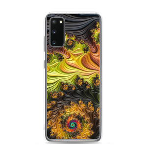 Samsung Galaxy S20 Colourful Fractals Samsung Case by Design Express