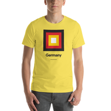 Yellow / S Germany "Frame" Unisex T-Shirt by Design Express
