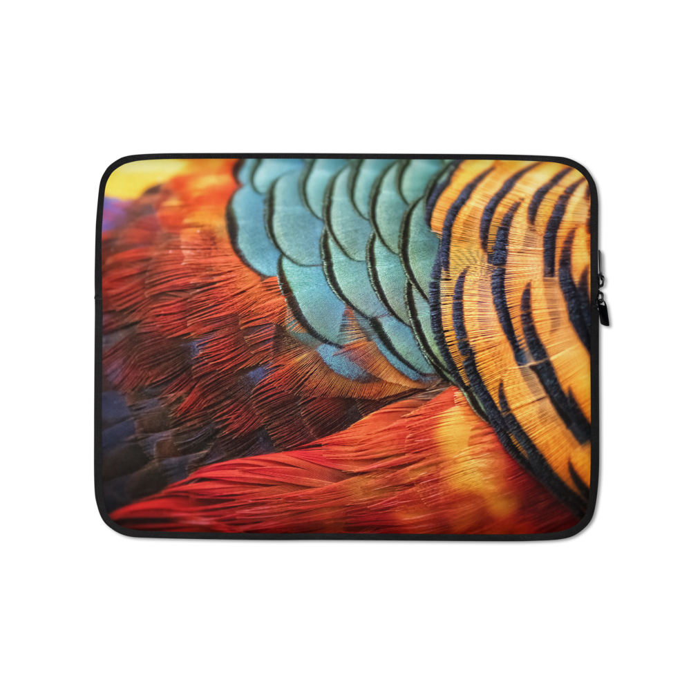 13 in Golden Pheasant Laptop Sleeve by Design Express