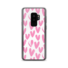 Samsung Galaxy S9+ Pink Heart Pattern Samsung Case by Design Express