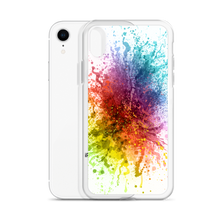 Rainbow Paint Splash iPhone Case by Design Express