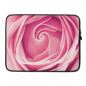 15 in Pink Rose Laptop Sleeve by Design Express