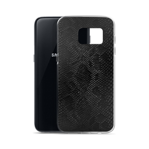Black Snake Skin Samsung Case by Design Express