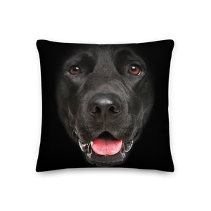 18×18 Labrador Dog Premium Pillow by Design Express