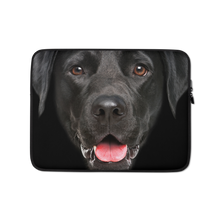 13 in Black Labrador Dog Laptop Sleeve by Design Express