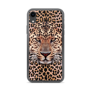 iPhone XR Leopard Face iPhone Case by Design Express