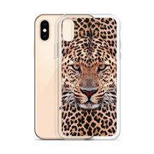 Leopard Face iPhone Case by Design Express