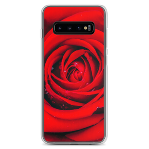 Samsung Galaxy S10+ Fresh Red Rose Samsung Case by Design Express