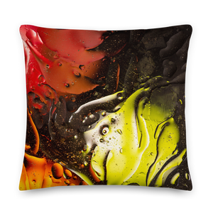 22×22 Abstract 02 Premium Square Pillow by Design Express