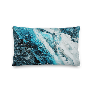 Ice Shot Rectangle Premium Pillow by Design Express