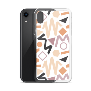 Soft Geometrical Pattern iPhone Case by Design Express