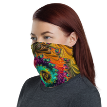 Multicolor Fractal Neck Gaiter Masks by Design Express