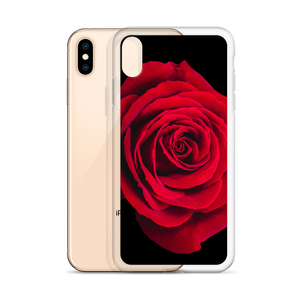 Charming Red Rose iPhone Case by Design Express