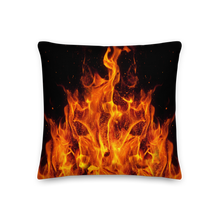 18×18 On Fire Square Premium Pillow by Design Express