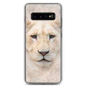 Samsung Galaxy S10+ White Lion Samsung Case by Design Express