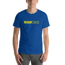 True Royal / S I Reached Level 13 Loading Short-Sleeve Unisex T-Shirt by Design Express