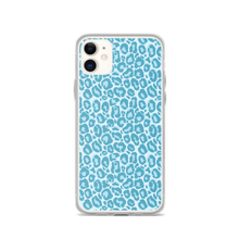 iPhone 11 Teal Leopard Print iPhone Case by Design Express