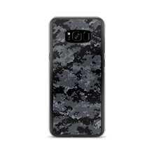 Samsung Galaxy S8+ Dark Grey Digital Camouflage Print Samsung Case by Design Express