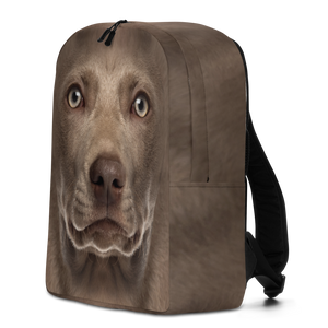 Weimaraner Dog Minimalist Backpack by Design Express