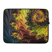 15 in Colourful Fractals Laptop Sleeve by Design Express