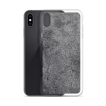 Soft Grey Fur Print iPhone Case by Design Express