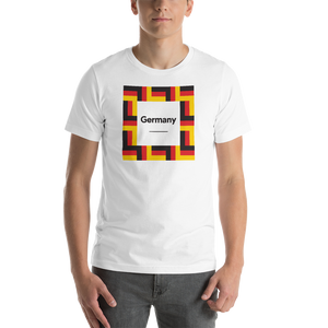 White / S Germany "Mosaic" Unisex T-Shirt by Design Express