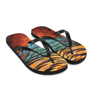 Golden Pheasant Flip-Flops by Design Express