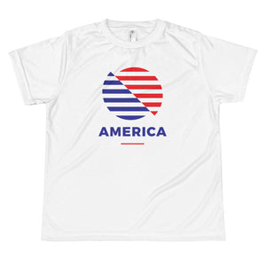 XS America "The Rising Sun" Youth T-shirt by Design Express