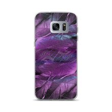 Samsung Galaxy S7 Edge Purple Feathers by Design Express