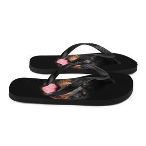 Rottweiler Dog Flip-Flops by Design Express