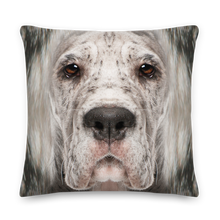 22×22 Great Dane Dog Premium Pillow by Design Express